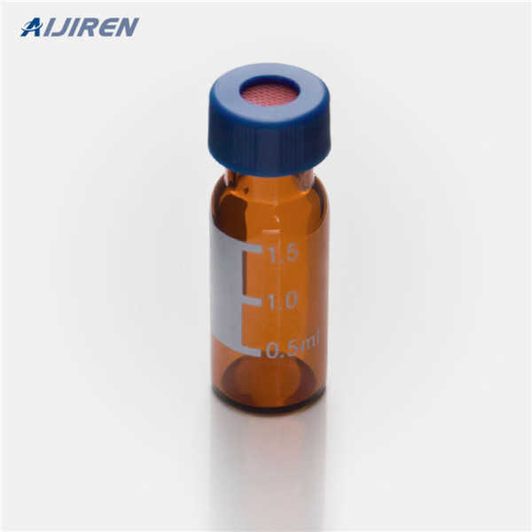 aluminum crimp cap and septa amber crimp seal vial supplier